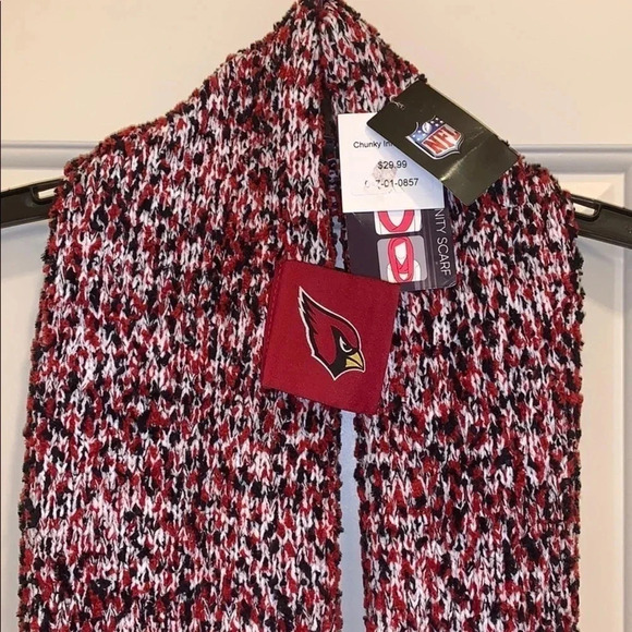 Arizona Cardinals Infinity Scarf NFL New - Picture 1 of 7